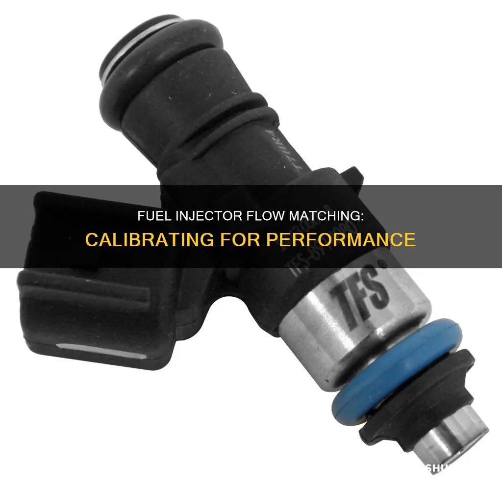how to flow match a fuel injector