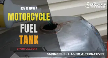 Flushing Your Motorcycle Fuel Tank: A Step-by-Step Guide