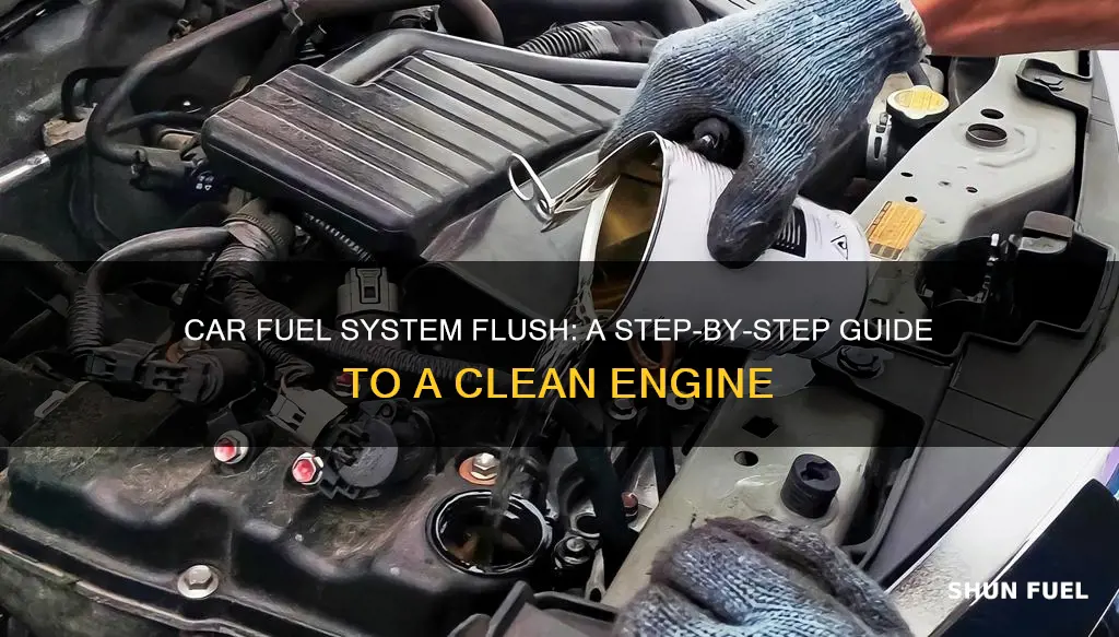 how to flush car fuel system