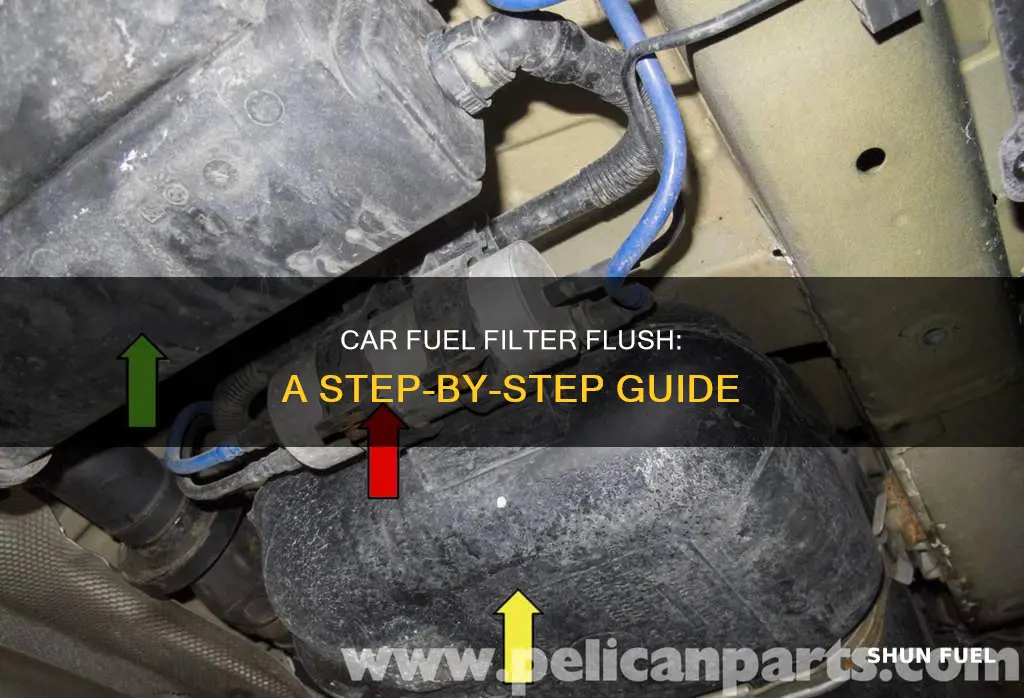 how to flush out car fuel filter