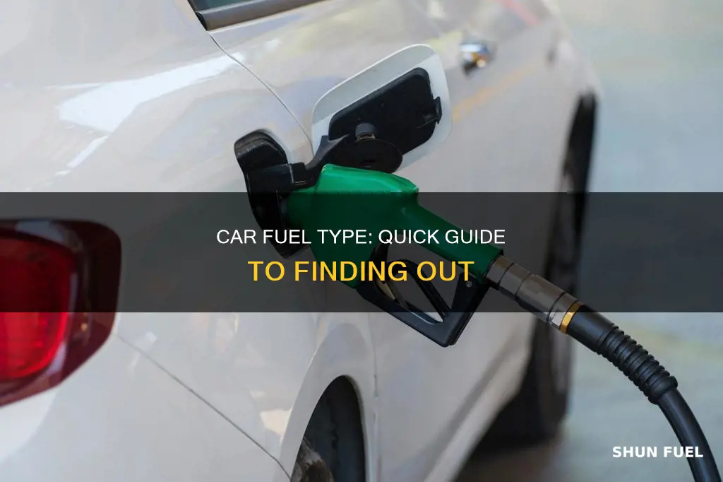 how to fond out what fuel my car is