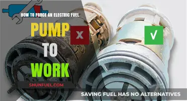 Troubleshooting Electric Fuel Pumps: Effective Methods to Force Operation