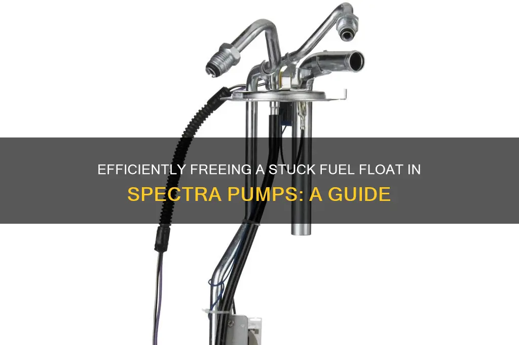 how to free fuel float spectra pump
