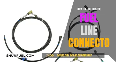 Unsticking Rusted Fuel Line Connectors