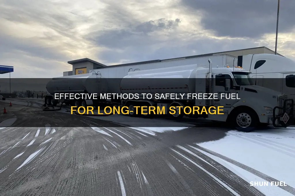 how to freeze fuel