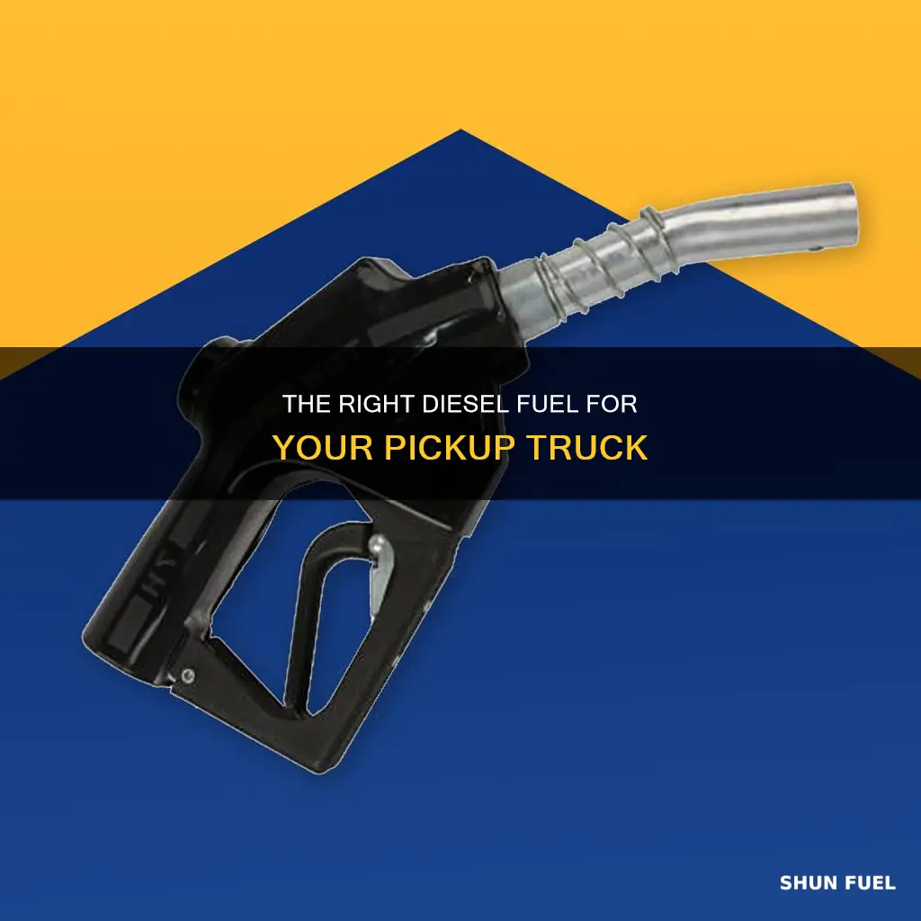 how to fuel a diesel pickup