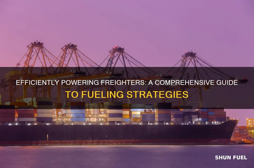 how to fuel a freighter