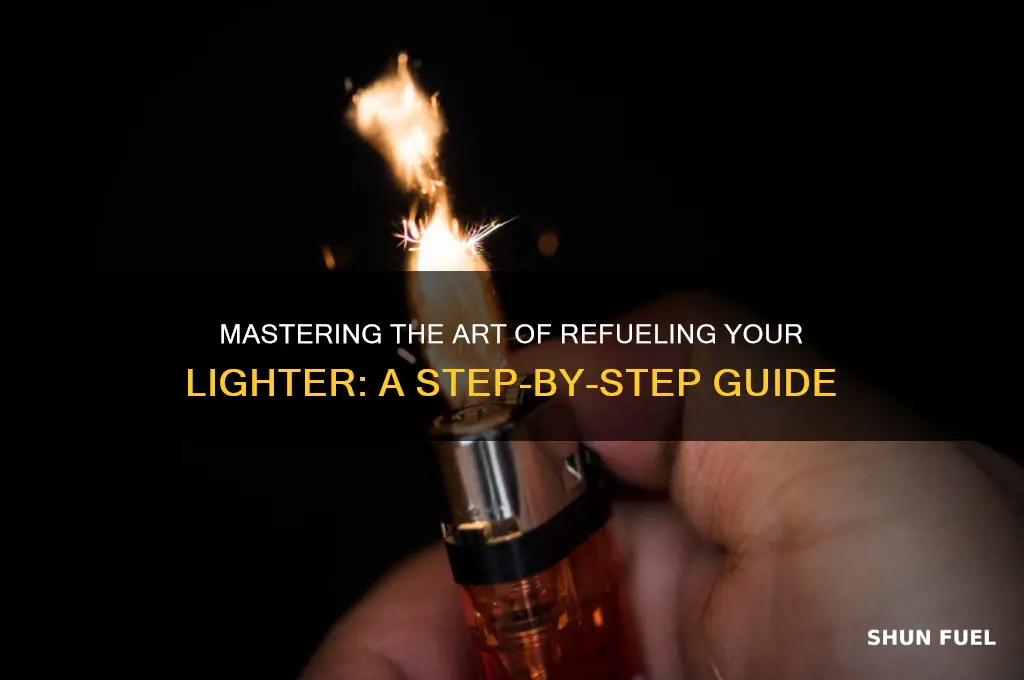 how to fuel a lighter