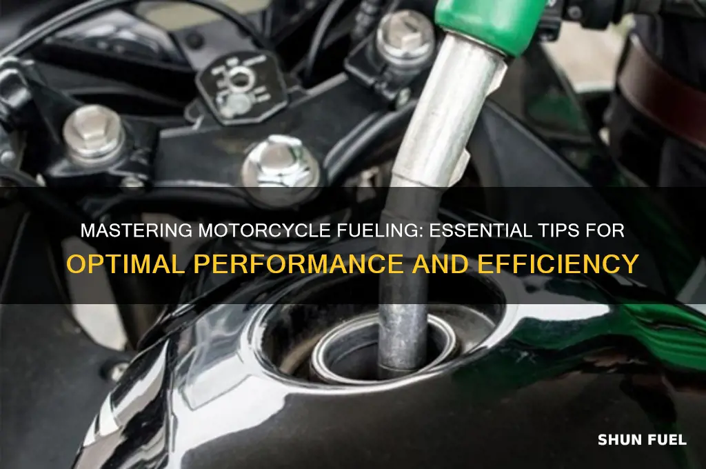 how to fuel a motorcycle