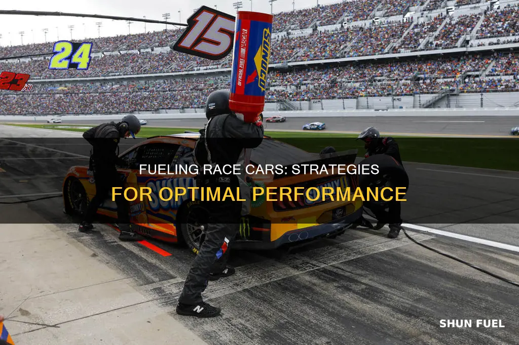 how to fuel a race car