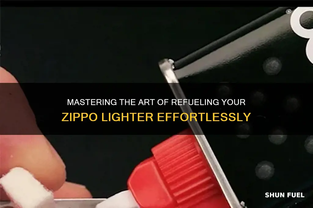 how to fuel a zippo