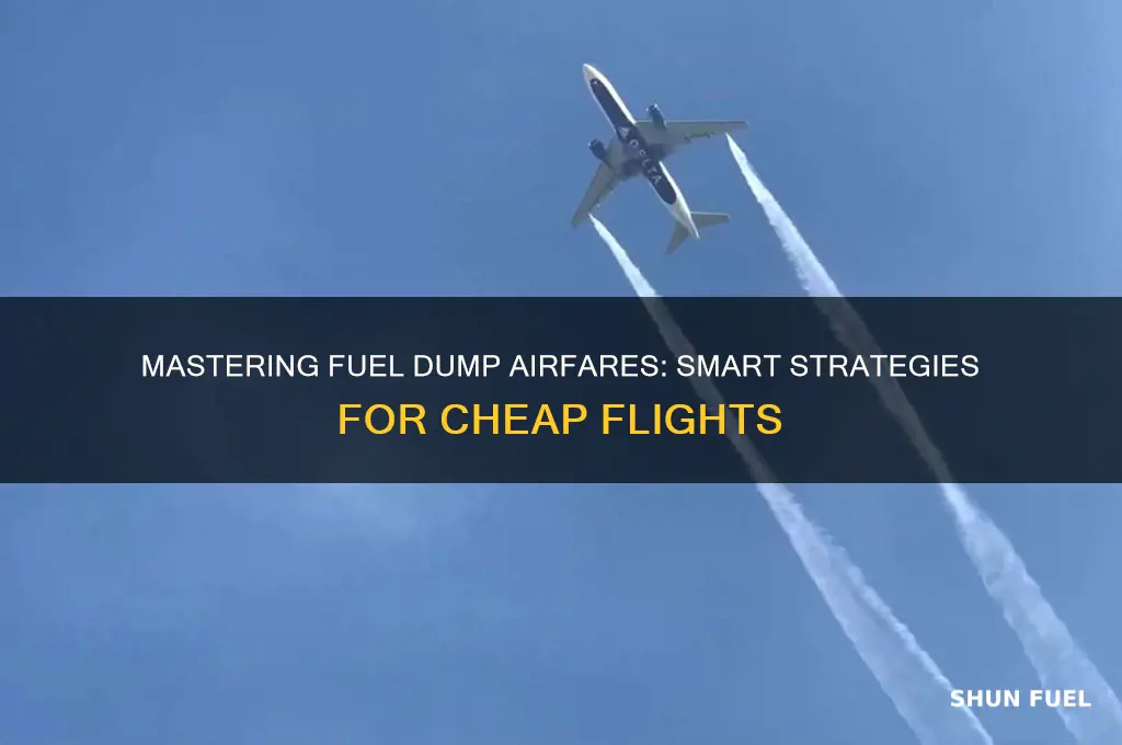 how to fuel dump airfares