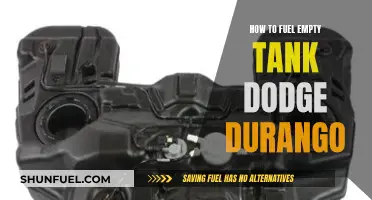 Refueling Your Dodge Durango: Steps to Take