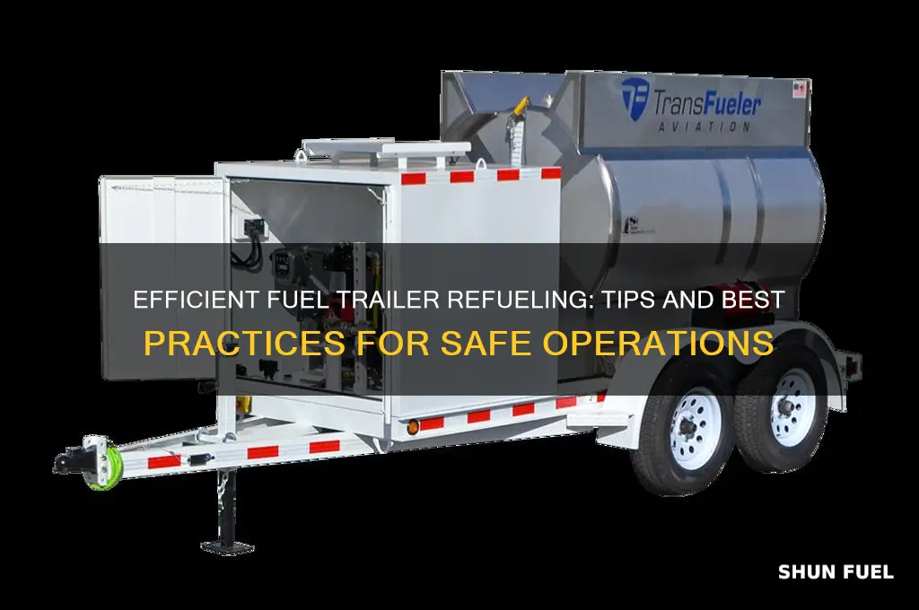 how to fuel fuel trailer