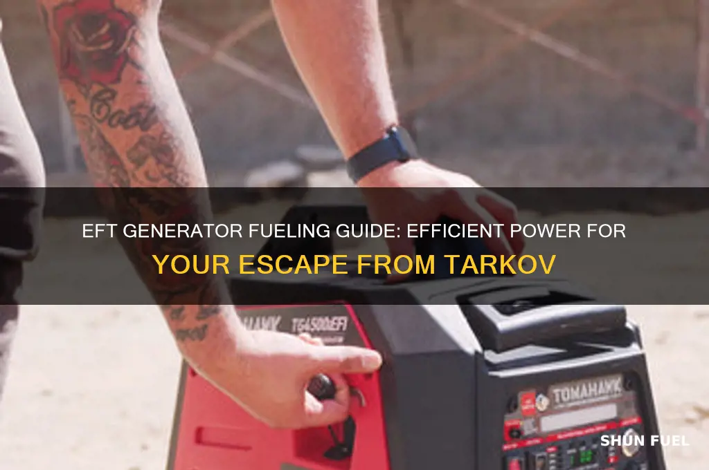 how to fuel generator eft