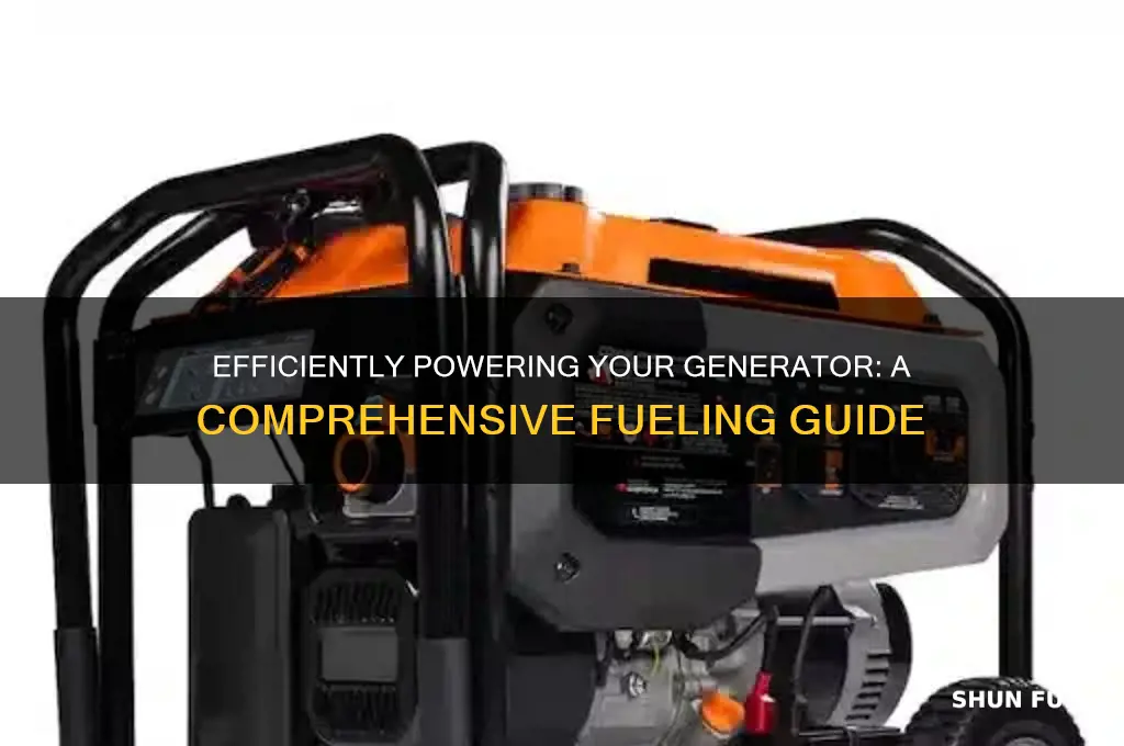 how to fuel generator