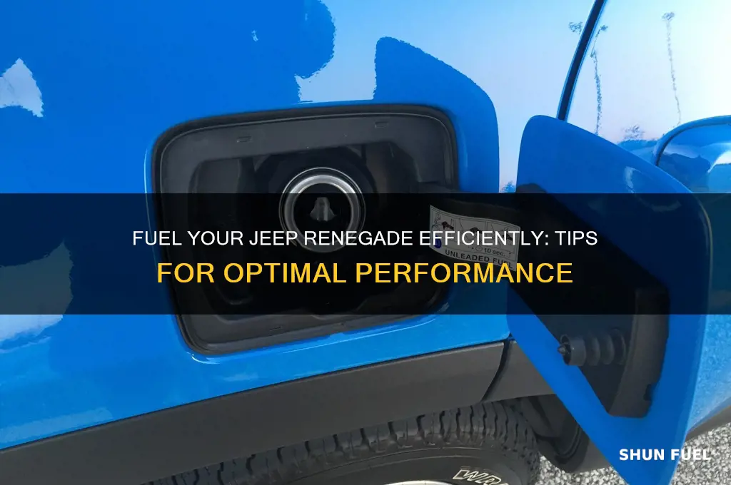 how to fuel jeep renegade