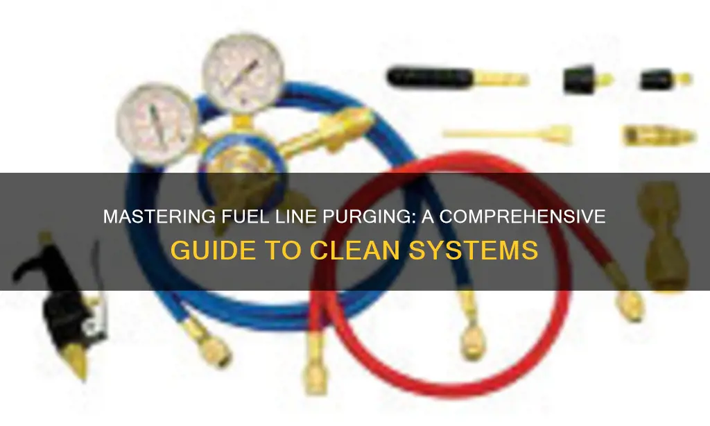 how to fuel line purging