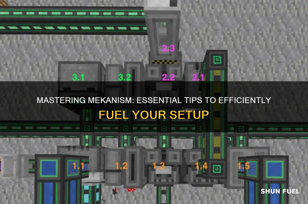 how to fuel mekanism