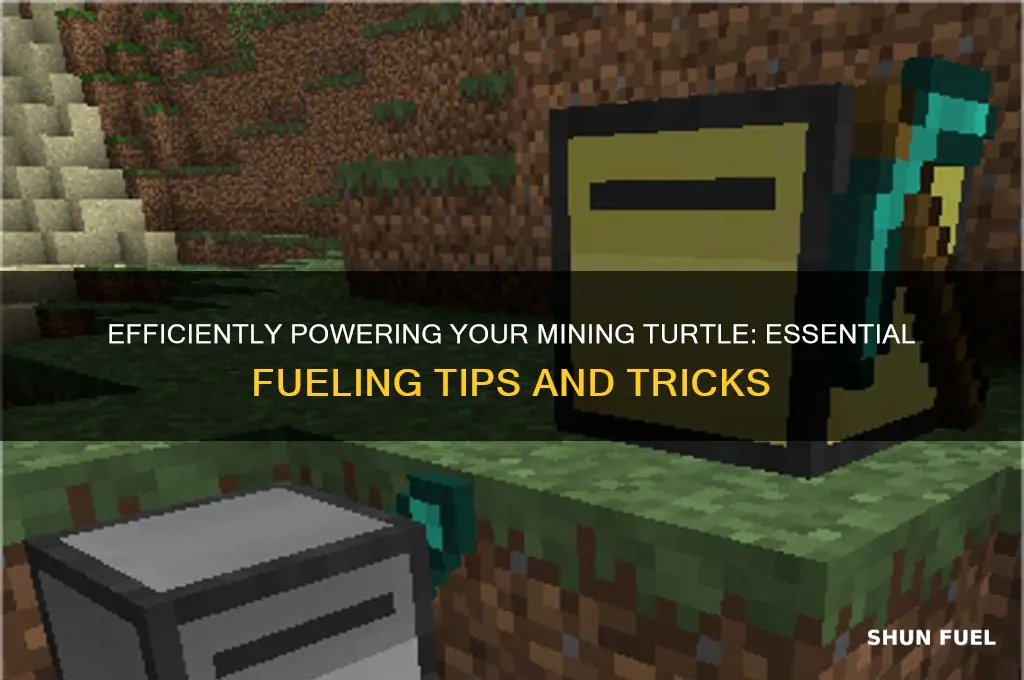 how to fuel mining turtle