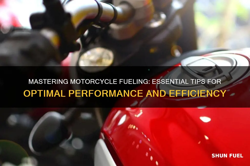 how to fuel motorcycle