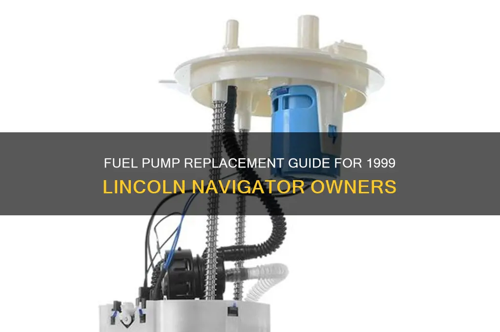 how to fuel pump 1999 lincoln navigator