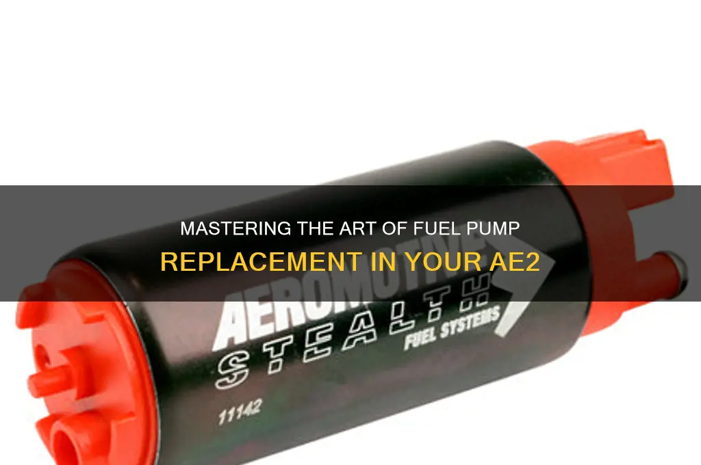 how to fuel pump ae2