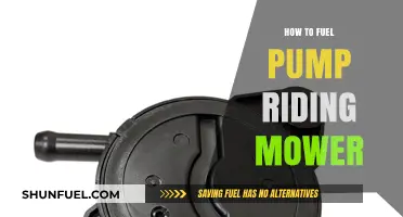Efficiently Fuel Your Riding Mower: A Step-by-Step Pumping Guide