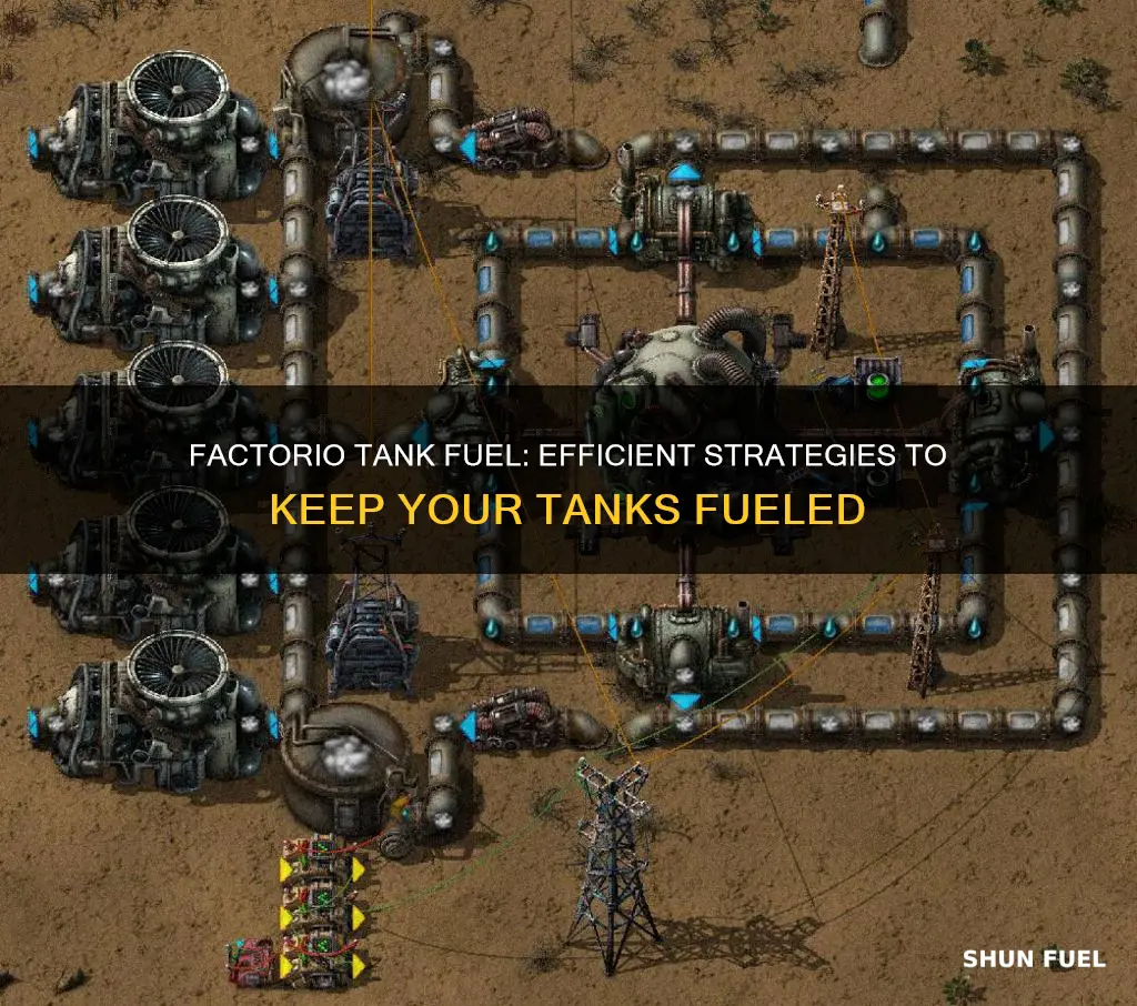 how to fuel the tank in factorio