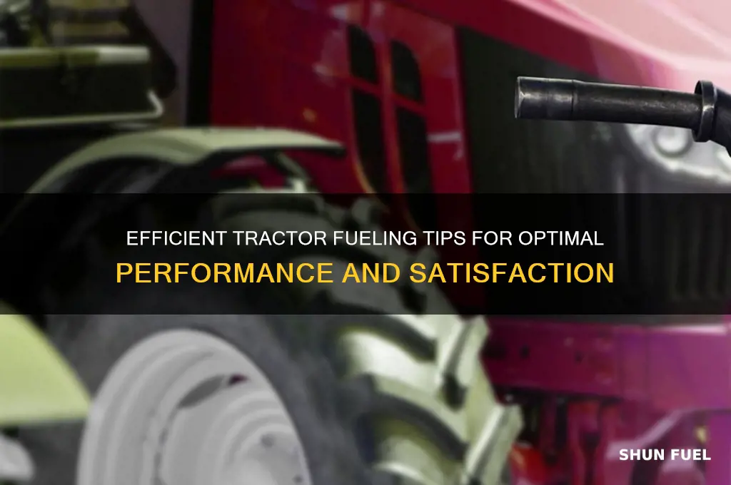 how to fuel tractor satisfactory