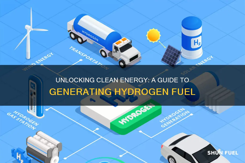how to generate hydrogen fuel