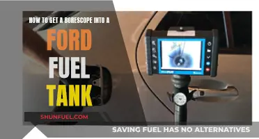 Accessing Ford Fuel Tanks: Borescope Inspection Guide