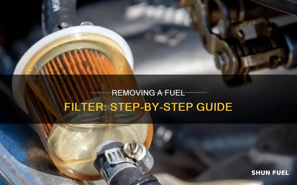 how to get a fuel filter off