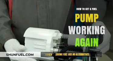 Revive Your Fuel Pump: Quick Fixes to Get It Working Again
