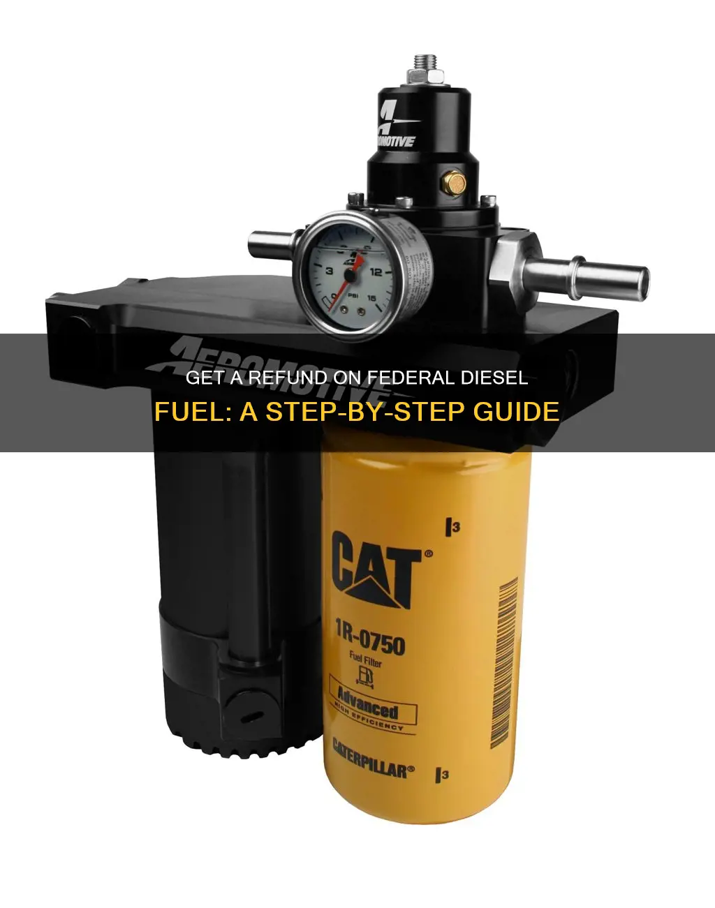 how to get a refund on federal diesel fuel