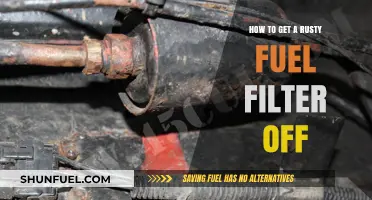 Removing a Rusty Fuel Filter: Tips and Tricks