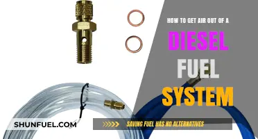 Bleeding Air from Diesel Fuel System: Step-by-Step Guide