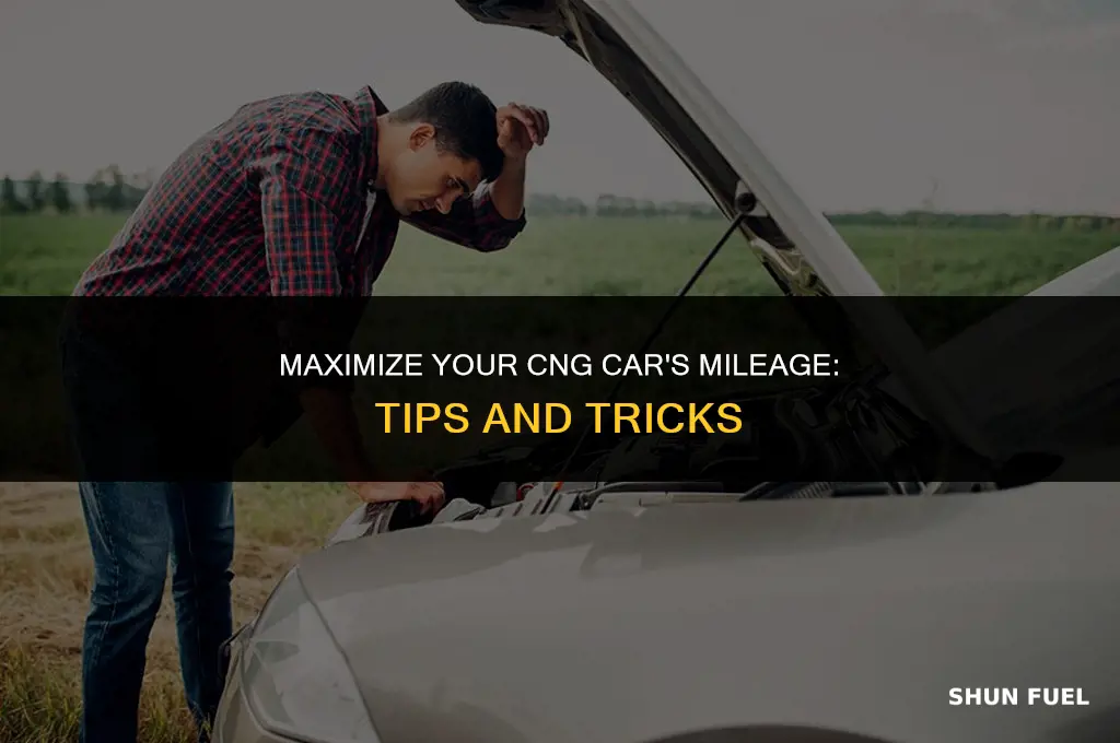 how to get best mileage in cng car