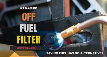Removing Fuel Filter Bolts: Strategies for Success