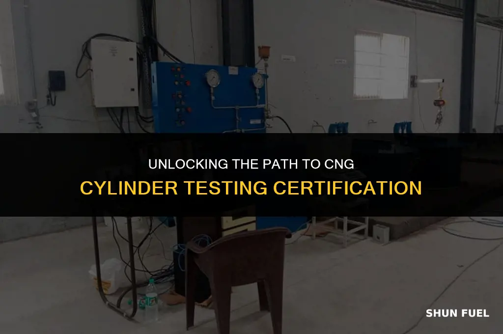 how to get cng cylinder testing license