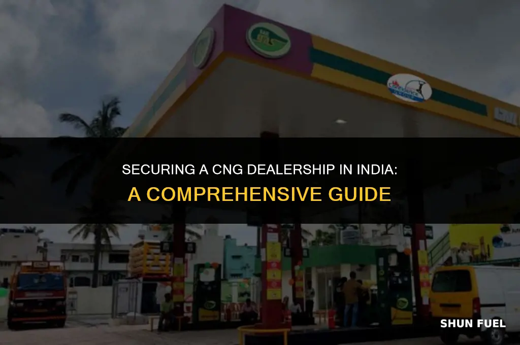 how to get cng dealership in india