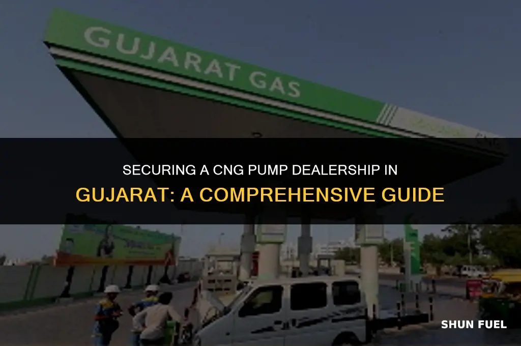 how to get cng pump dealership in gujarat