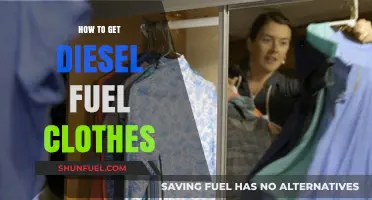 Removing Diesel Fuel Stains from Clothes