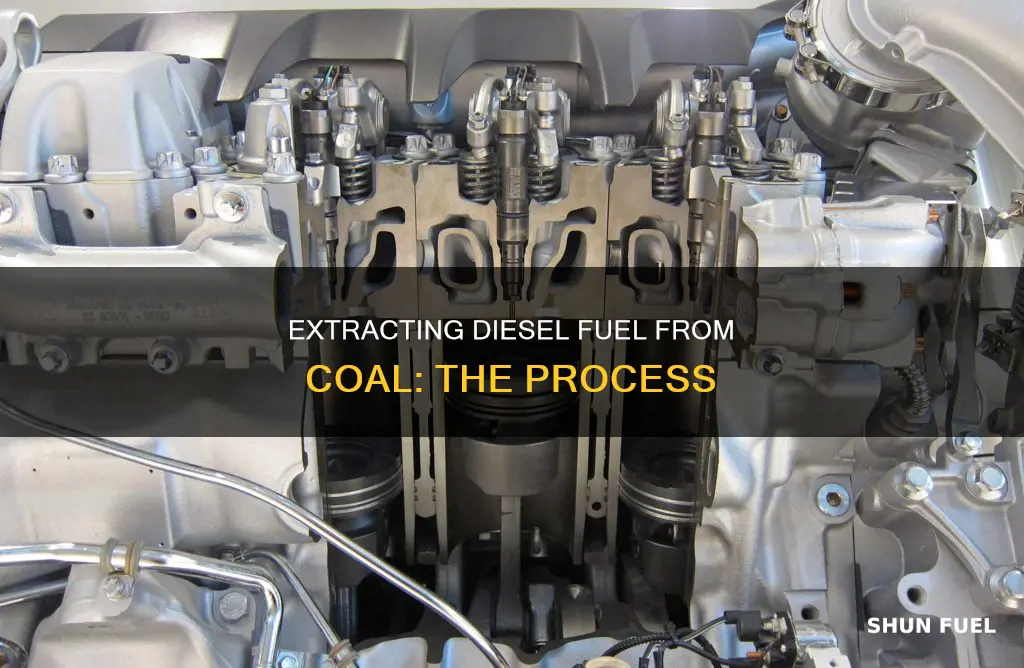 how to get diesel fuel out of coal
