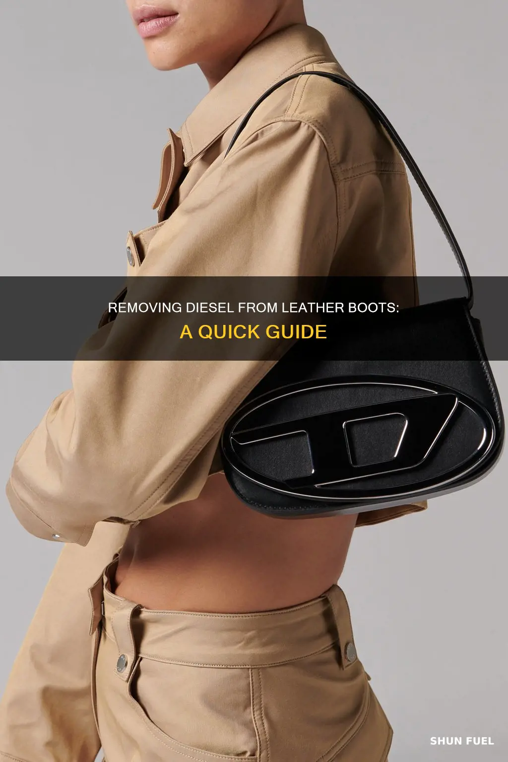 how to get diesel fuel out of leather boots