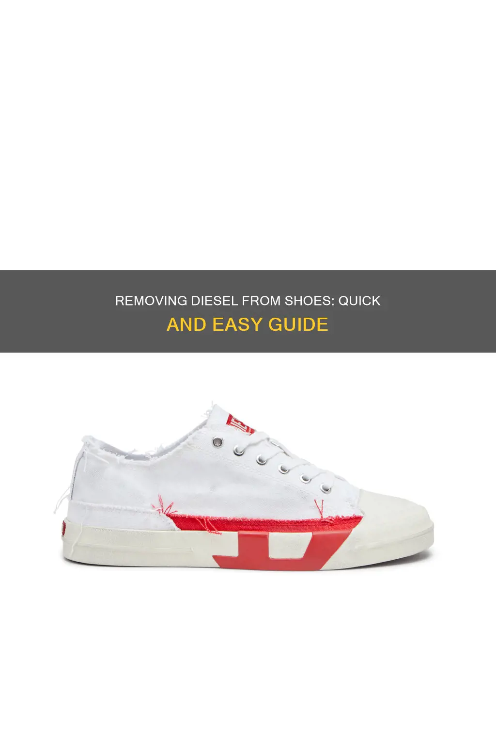 how to get diesel fuel out of shoes