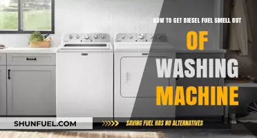 Removing Diesel Odor from Your Washing Machine