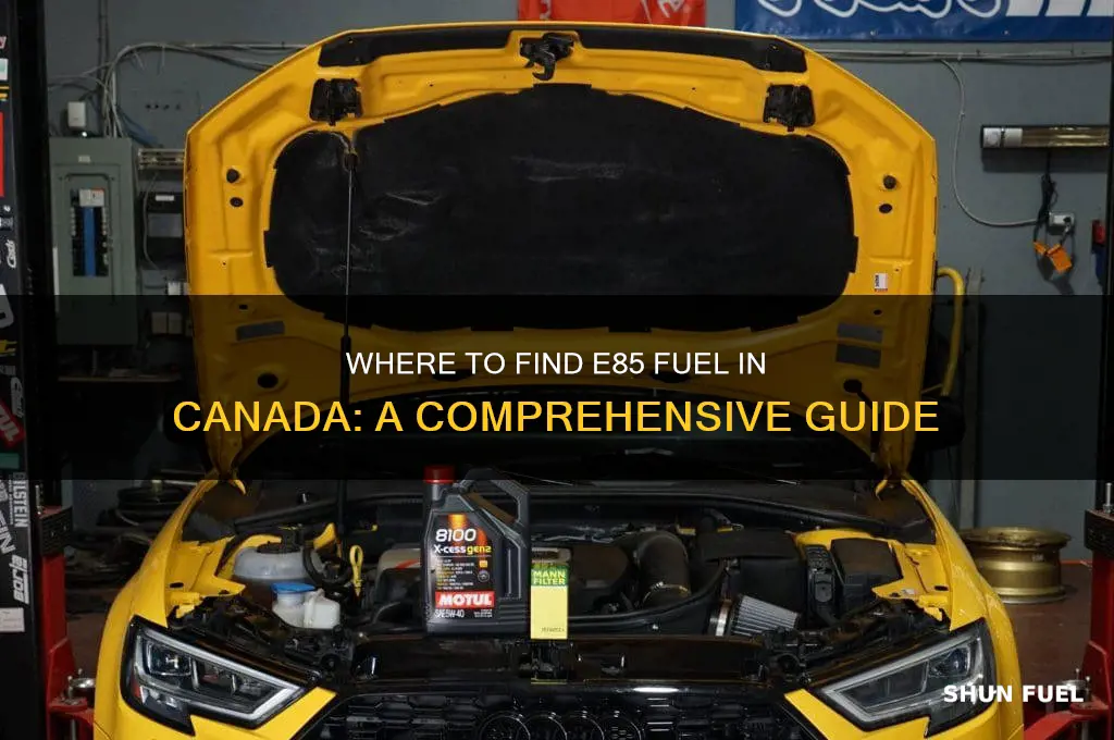how to get e85 fuel in canada