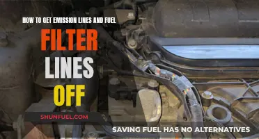Removing Emission and Fuel Filter Lines: Easy Steps to Follow