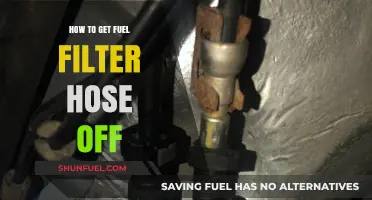 Removing the Fuel Filter Hose: Easy Steps to Follow